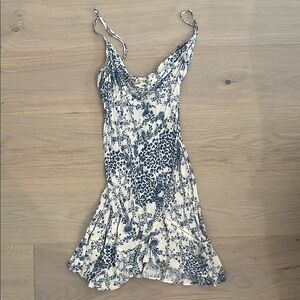 Free people Floral Print Dress with Spaghetti Straps